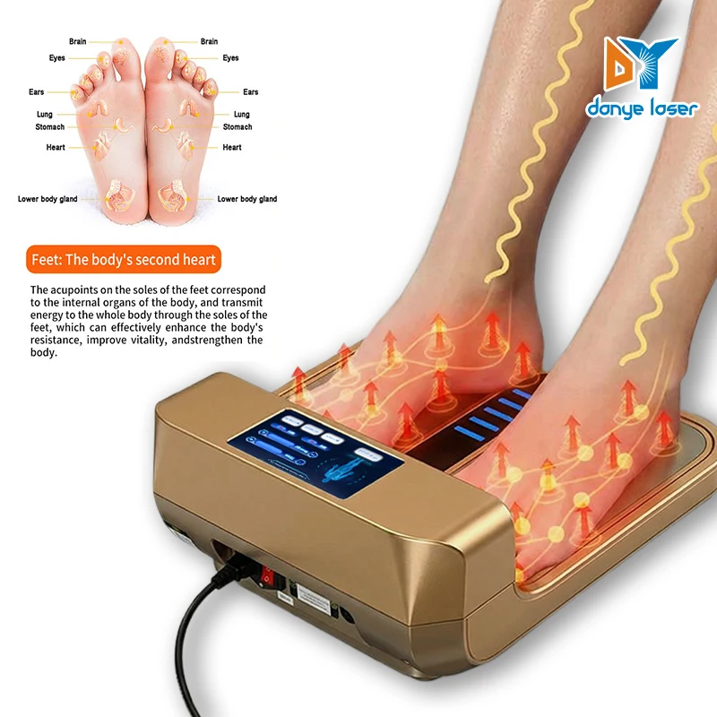 New Model Olylife Tera P90 High Quality 2025 New Thz Tera P90 Foot Massager Bio Terra Energy P90