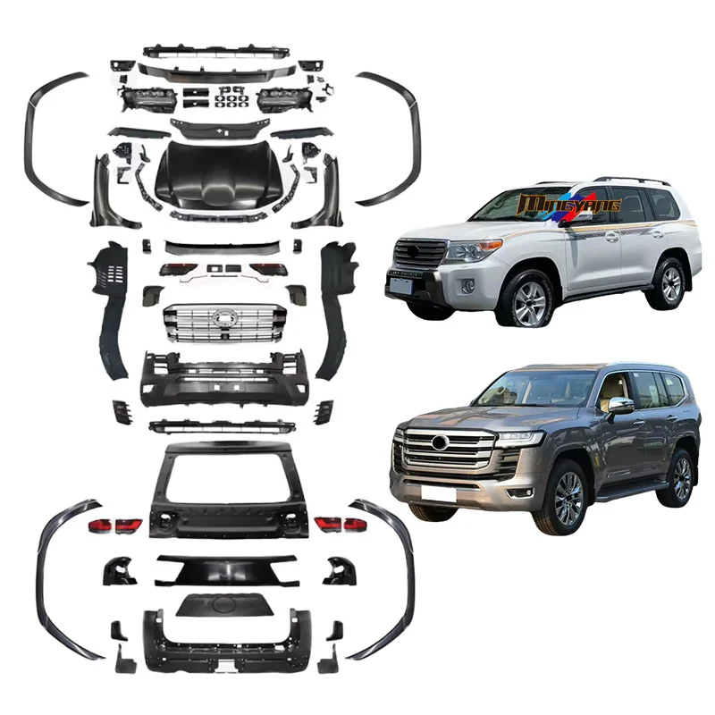 land cruiser vxr 2023 body kit Auto body systems facelift For  land cruiser 2008 LC200 upgrade lC300 body kit