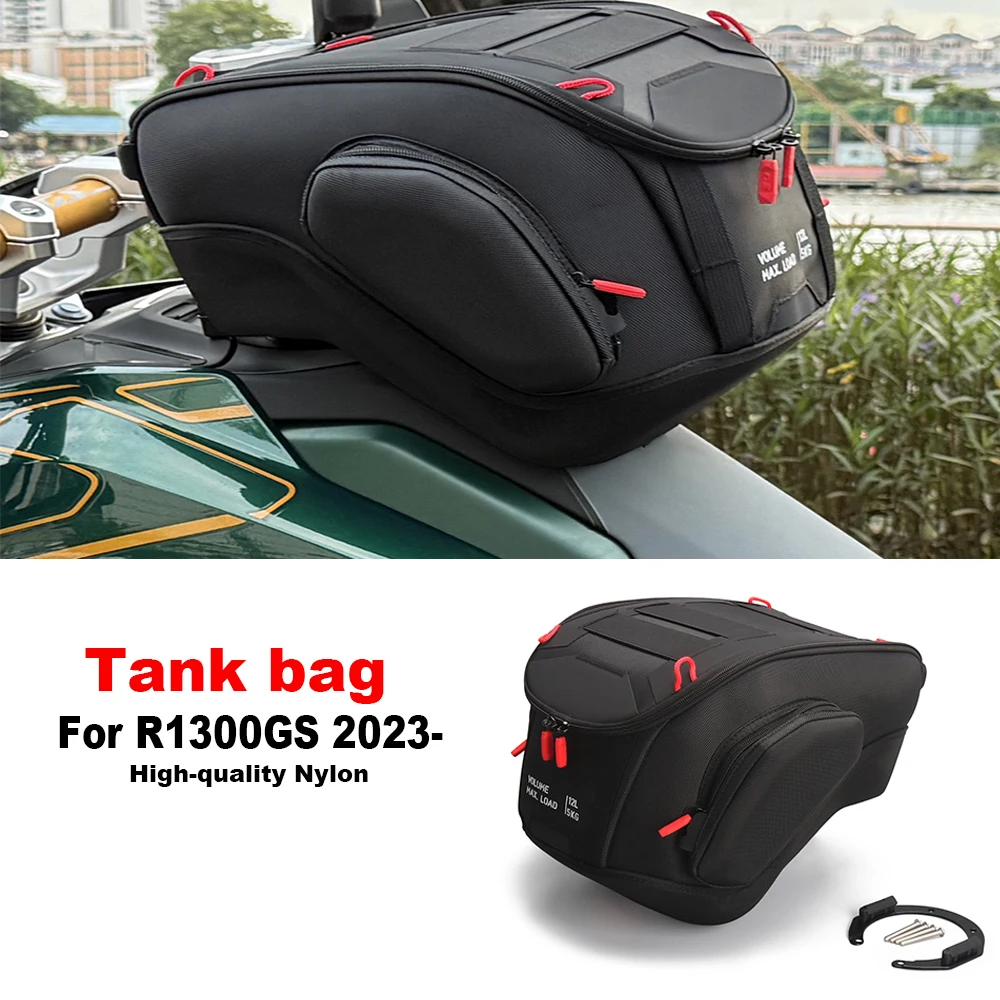 New Motorcycle 12L Tank Bag Luggage Waterproof Backpack For BMW R1300GS r1300gs GS1300 R 1300 GS 2023 2024 2025 Fuel Tank Bag