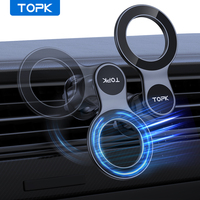 TOPK MagSafe Car Phone Holder Strong Magnetic Air Vent Mount Car Phone Stand Compatible with iPhone 15 Series Magnetic Case