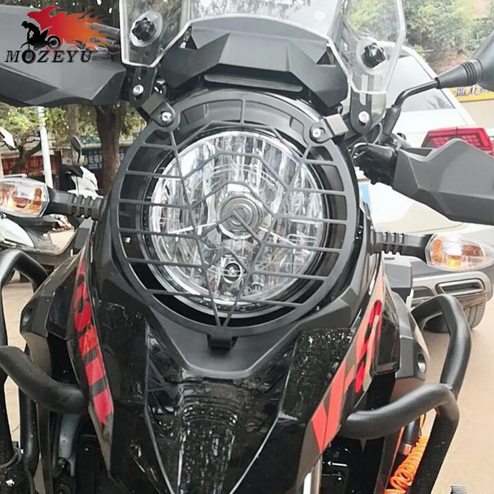 Motorcycle Accessories For SUZUKI DL250 V-Strom DL 250 VStrom VStrom250 Headlight Grill Grille Cover Protection HeadLamp Guard