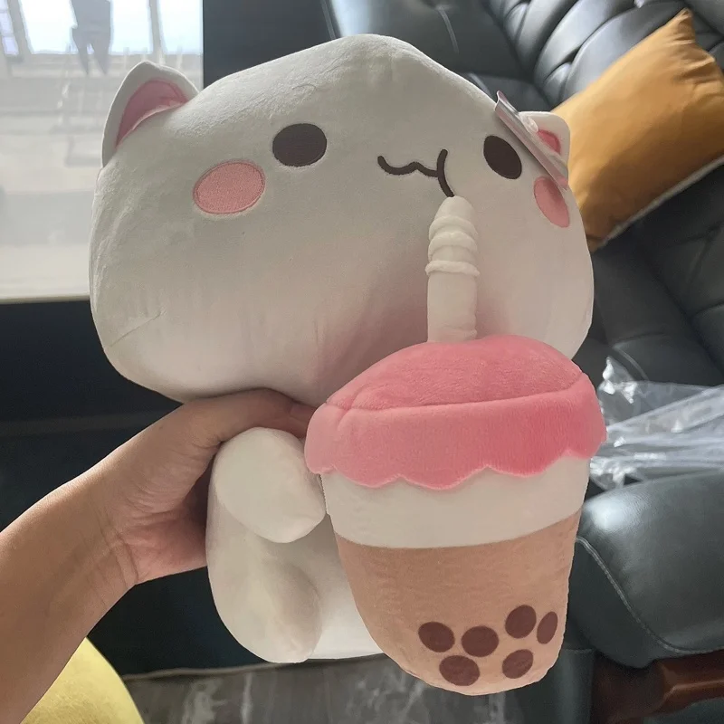 Hot Kawaii Mitao Kat Pluche Pop Paar Pluche Pop Knuffel Gevuld Schattige Dieren Pop Kussen Zacht Cartoon Kussen Vriendin Gift