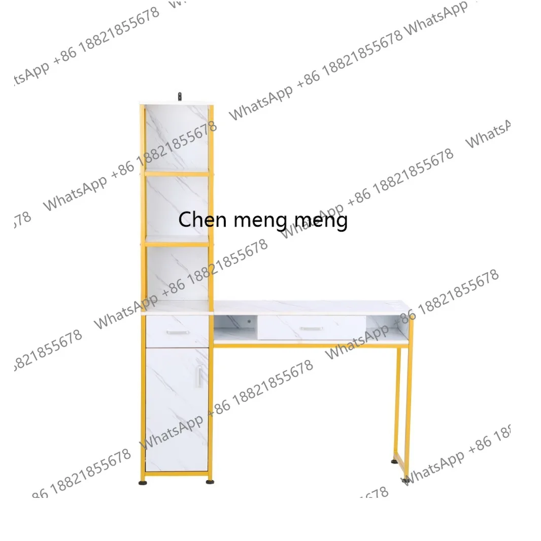 

Beauty table white pattern, nail salon manicure table commercial heavy manicure console