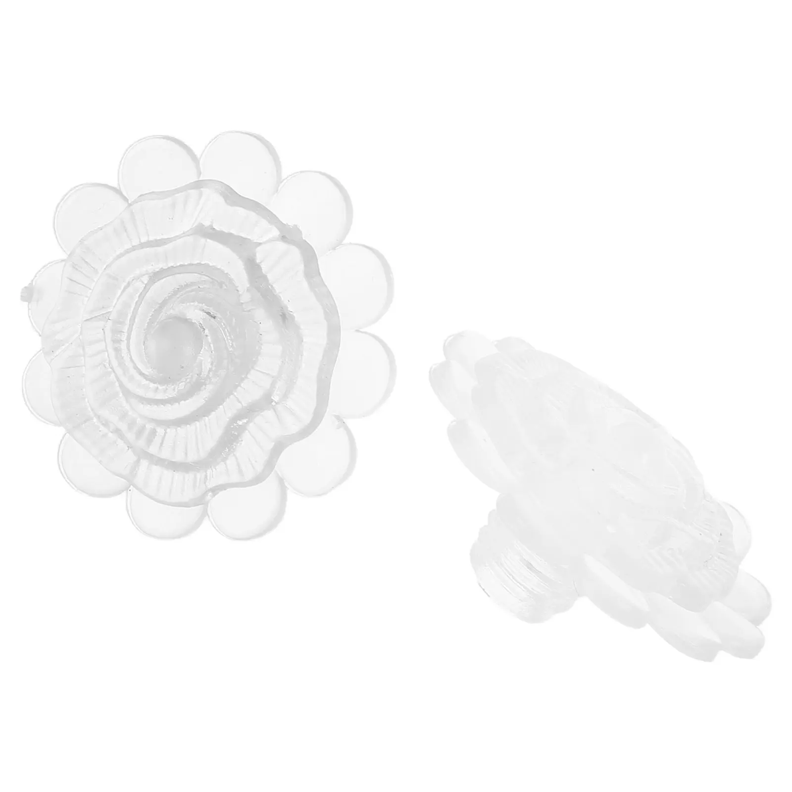 Umbrella Tip Cap Replacement Kit for Patio Folding Umbrellas, 8mm Thread Screw Cap, Durable Plastic End Caps (2 Sets)
