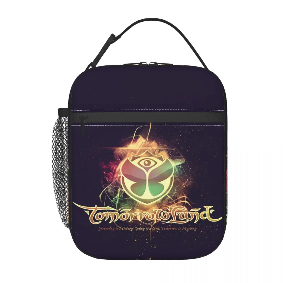 Tomorrowland Belgian Electronic Dance Music Festival Insulated Lunch Bag for Women Kids Food Boxes Thermal Lunch Box Tote