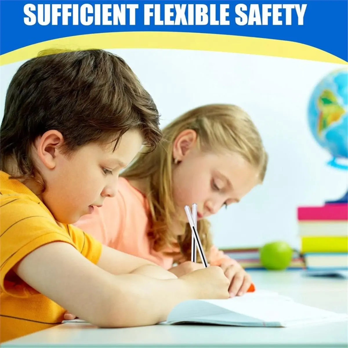 2026 New 150 Pcs Safety Pens 3.8 Inches Flex Fountain Flexible Non-Lethal Paper Pens for Mental Health Hospitals and Prisons