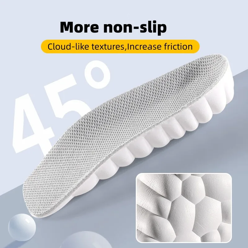 قوس دعم الارتفاع زيادة النعال نصف منصات العظام تنفس رغوة الذاكرة 7 نقاط المصاعد للرجال النساء دعم أقدام مسطحة #5