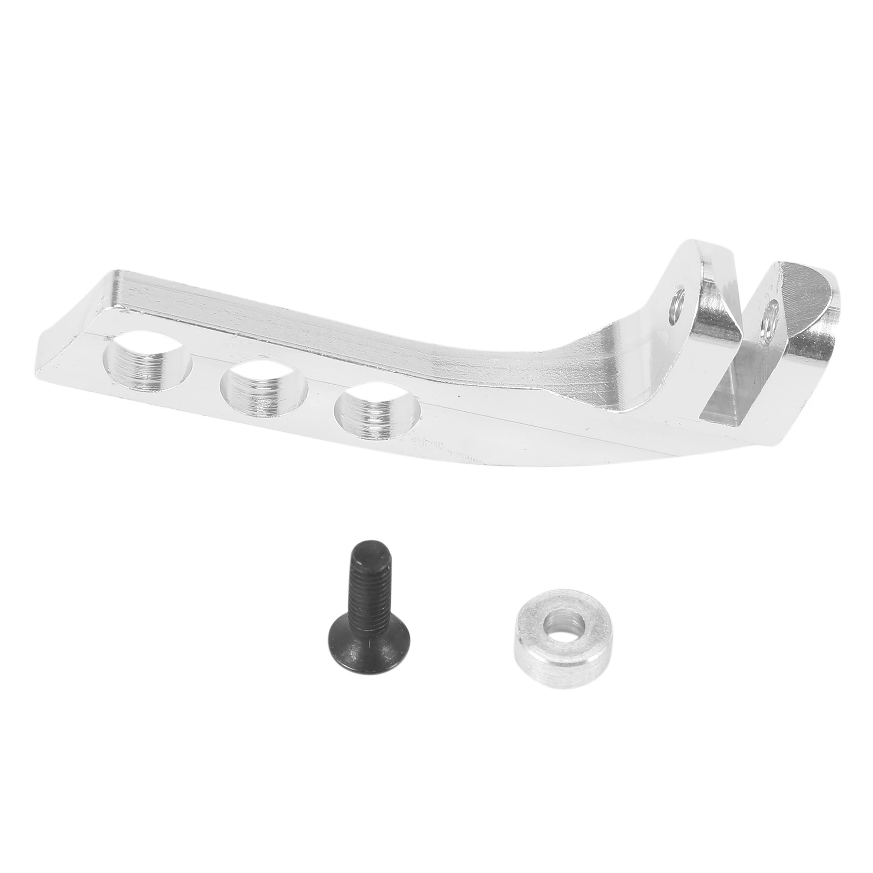 เครื่องปรับสมดุลสายคล้องคอส่งสัญญาณ4รูโลหะสำหรับ Futaba Radiolink Frsky X9D RC รีโมทคอนโทรลสีเงิน