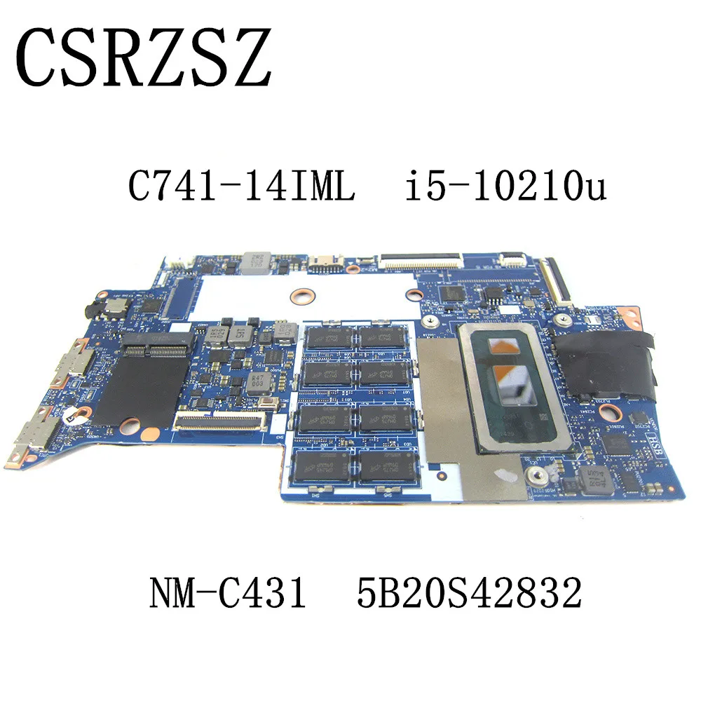 

For Lenovo Yoga C740-14IML Laptop motherboard with i5-10210u NM-C431 5B20S42832 Fully Test work