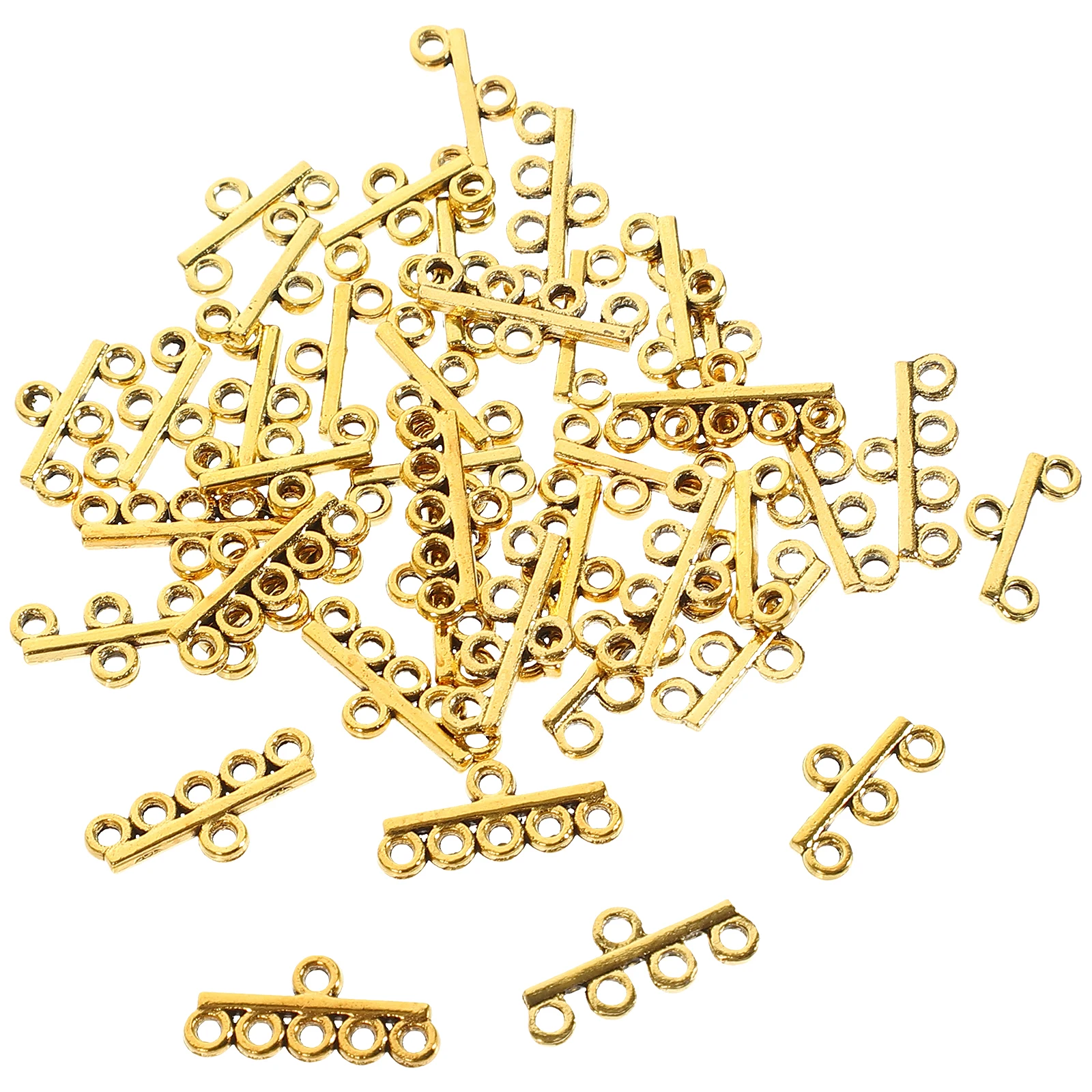 

40 Pcs Alloy Pendants Charms Hollow Design Hanging for Necklace DIY Bracelets Connector Jewelry Links Vintage Accessories Safe