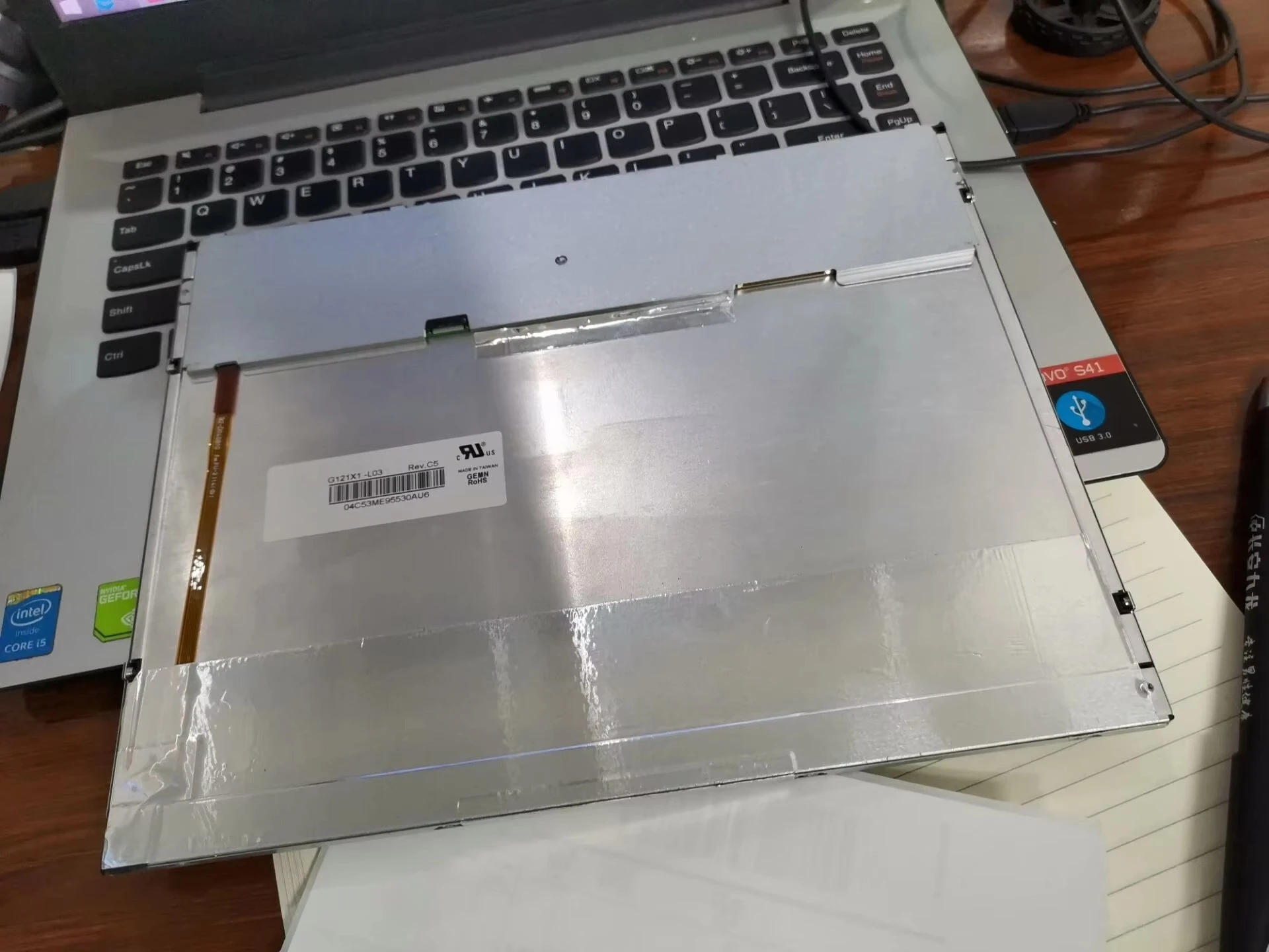 Original 12.1 inch LCD screen G121X1-L03
