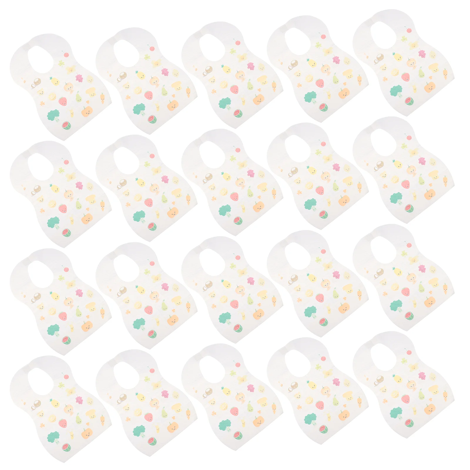 20 Pcs Baby Bib Dental Bibs Bandana Infant Newborn Feeding for Toddler Apron Protector Clothes