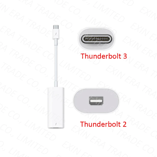 オリジナル公式アップルサンダーボルト3 USB-Cにサンダーボルト2アダプタ変換ケーブルMMEL2 A1790白 - AliExpress