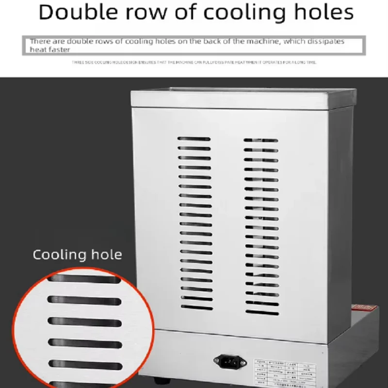 آلة شواية الشاورما آلة اللاحم الغاز دونر كباب عمودي التلقائي الدورية شواء شواء التدفئة السريعة