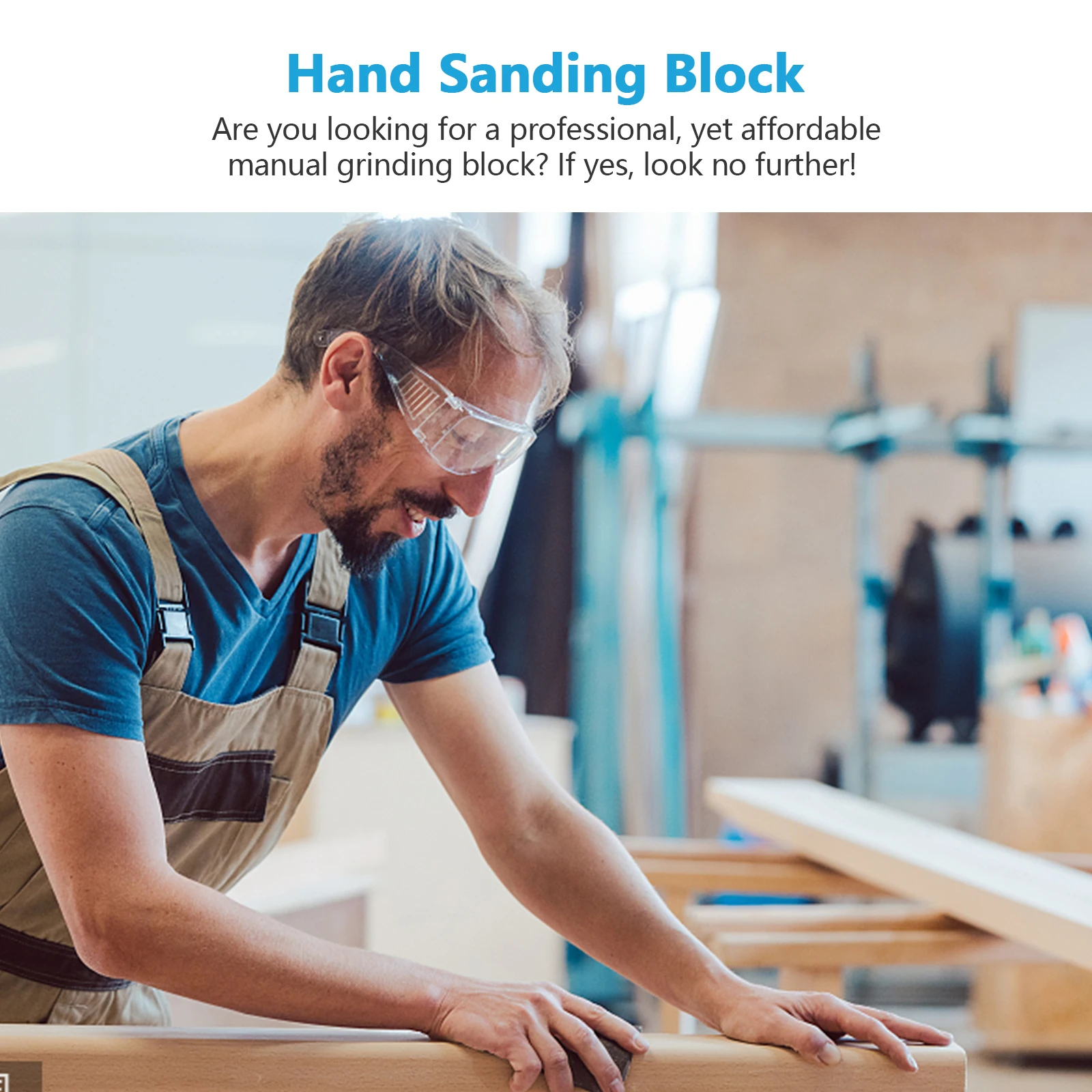 

1Pcs Diamond Hand Sanding Block Durable High Elastic Sanding Pad 100 Grit Practical Polishing Tool Resistance