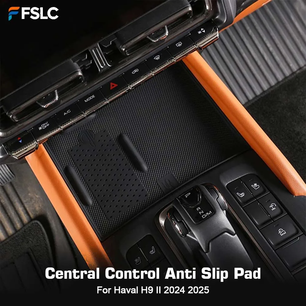 

⭐Genuine⭐ For Haval H9 II 2024 2025 Car Silicone Wireless Charging Pad Central Control Shock Absorbing Anti Slip Pad Accessories