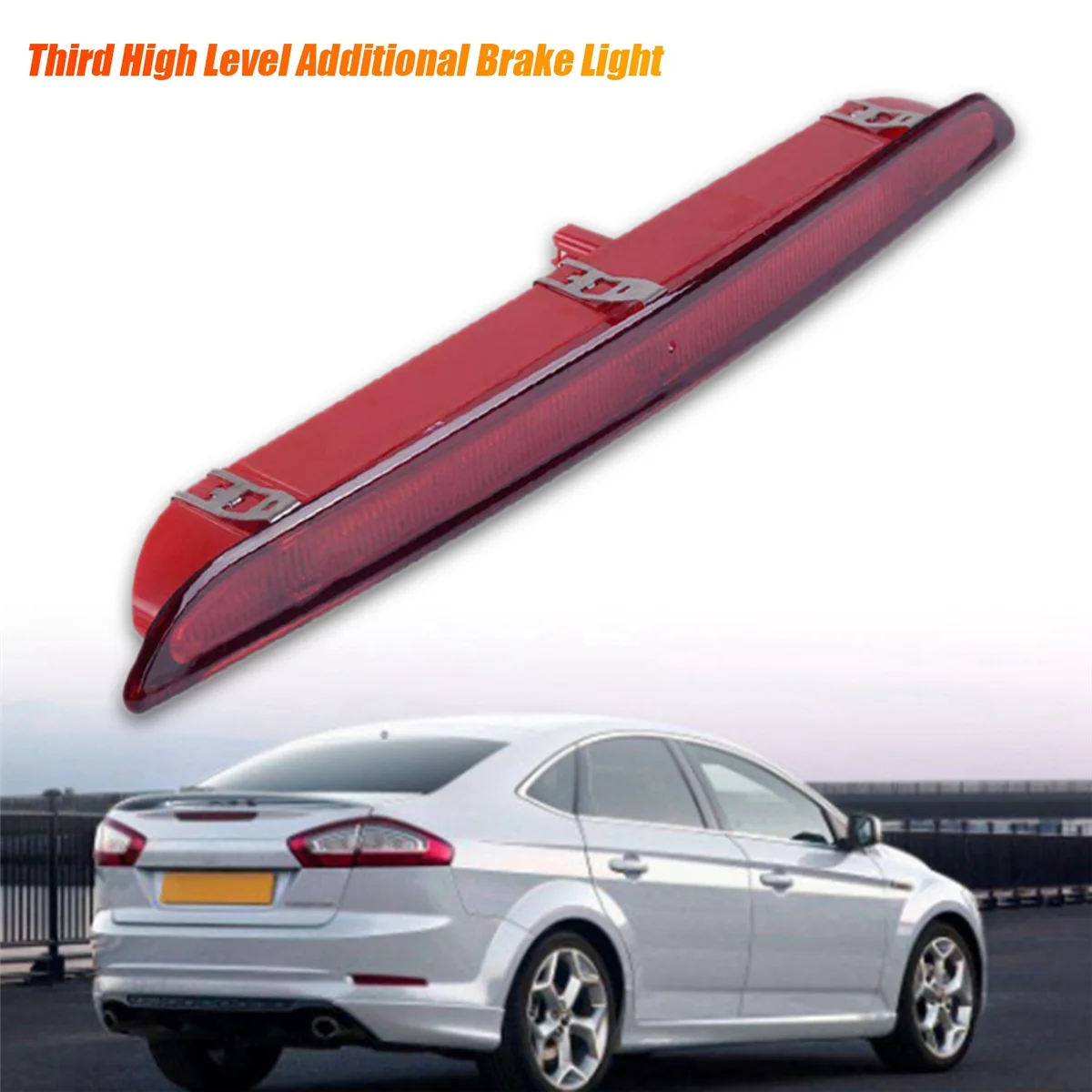 Car Third High Level Additional Brake Light for Ford Mondeo 2011 2012 2013 Rear Brake Stop Tail Light Lamp