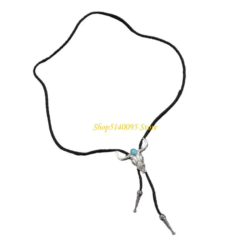 ربطة عنق من جلد البولي يوريثان مطبوعة على شكل حيوان رقيق من DXAE، تصميم خفيف الوزن وقلادة قابلة للتعديل لحفلات الزفاف ووظائف