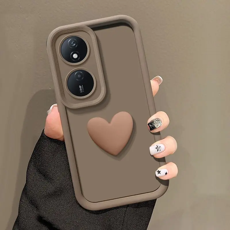 For Honor 90 Smart Case Honor X7b 5G Phone Case Honor 90 X7 X7B 90 lite Honor 50 70 Pro X5 Plus Love Cover protection Skin Feel