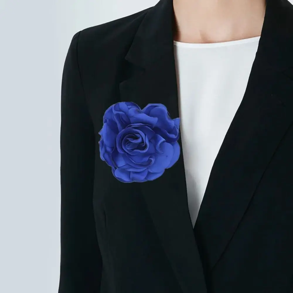

Fashion Large Flower Brooch Sweater Coat Pin Dress Suit Corsage French Women Corsage 14cm Clothing Accessories