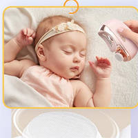 ABXHH 3 in 1 Electric Nail Clippers, Electric Polishing Automatic Nail Clippers 2 Adjustable Speed Electric Nail Trimmer