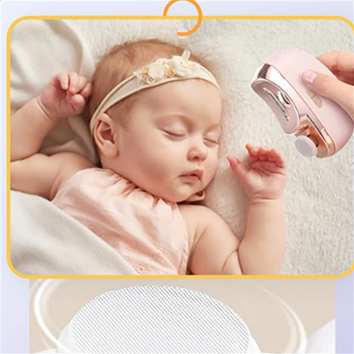 ABXHH 3 in 1 Electric Nail Clippers, Electric Polishing Automatic Nail Clippers 2 Adjustable Speed Electric Nail Trimmer