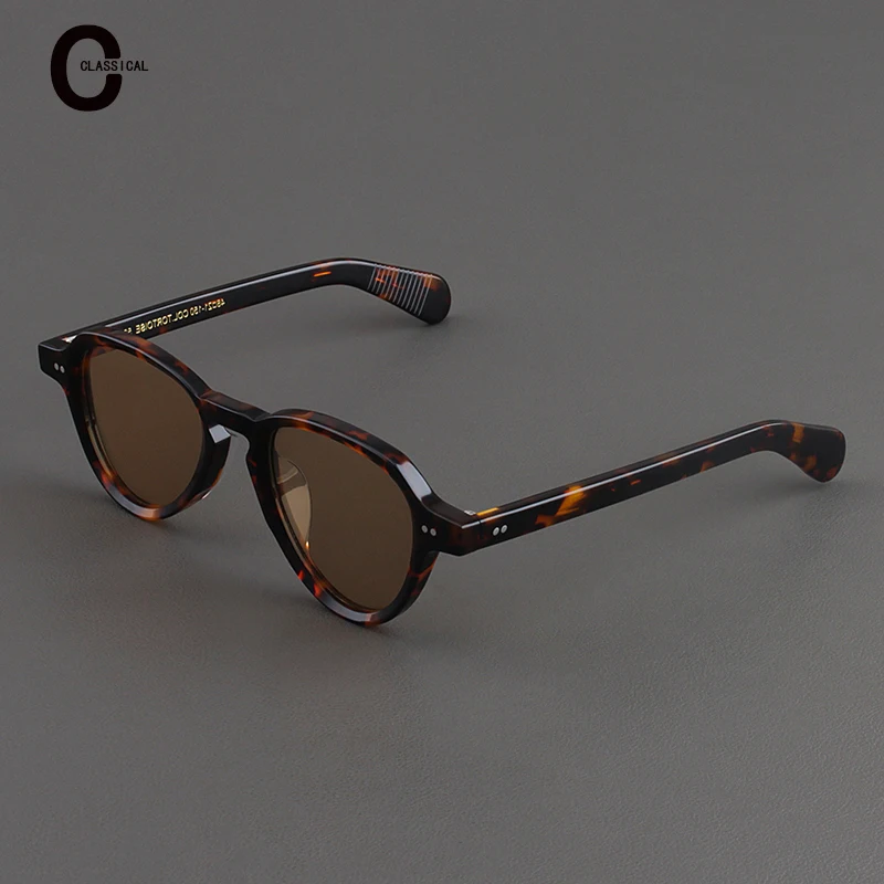 High quality acetate Oval MOSCOT LEMTOSH women sunglasses  Handmade men Fashion personalization Vintage Polarized sunglasses