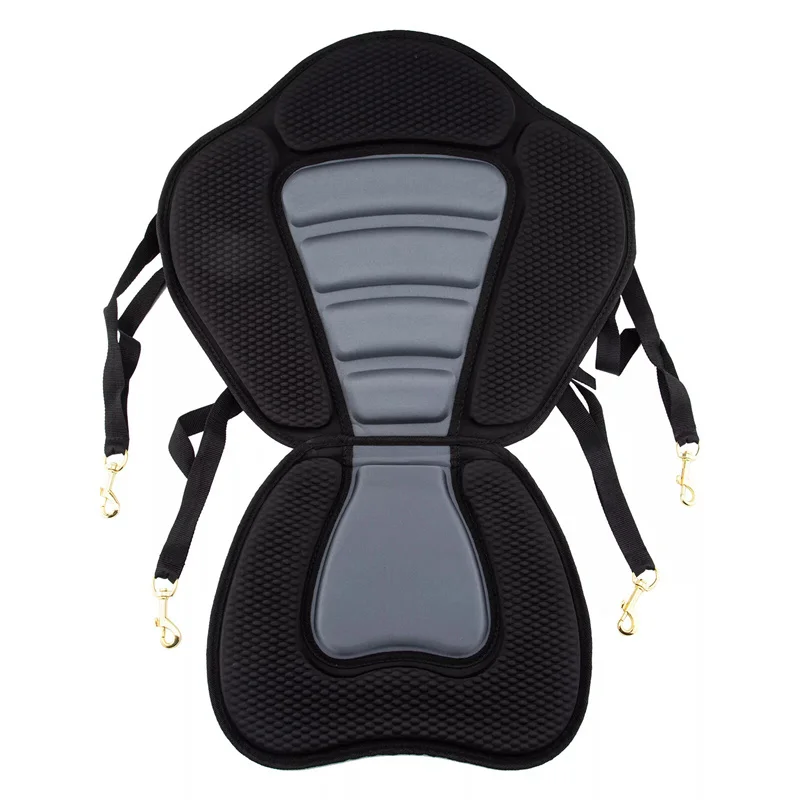 

Adjustable Paddle Board Seat Padded Kayak Backrest With Detachable Storage Bag For Canoes Rowboats Fishing Boats