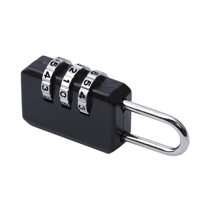 3 Digit Number Combination Pad Lock Padlock Outdoor Waterproof Lock Suitcase Luggage Security Coded Lock Zinc Alloy Code Lock