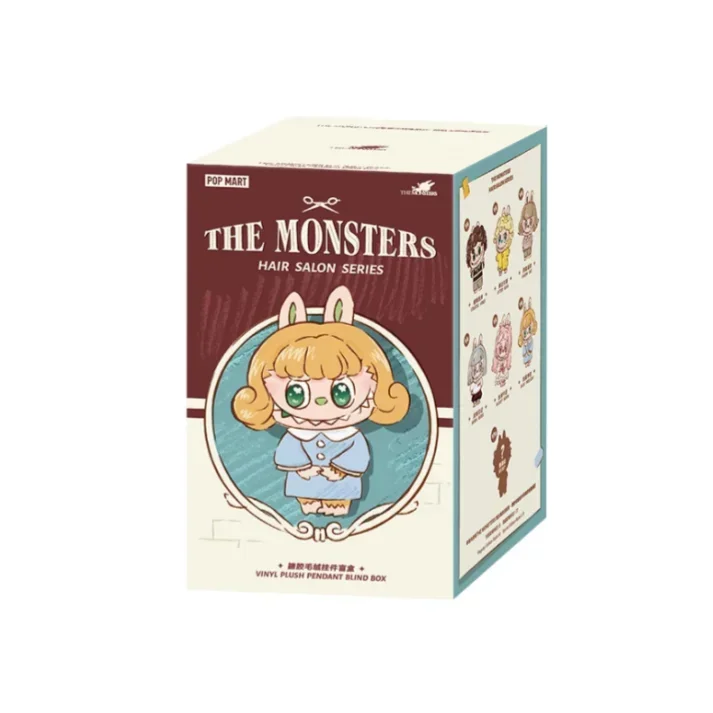 POPMART LABUBU Monsters Hair Salon Series Vinyl Plush Pendant Blind Box - Mystery Action Figure Toy Collectible image 3