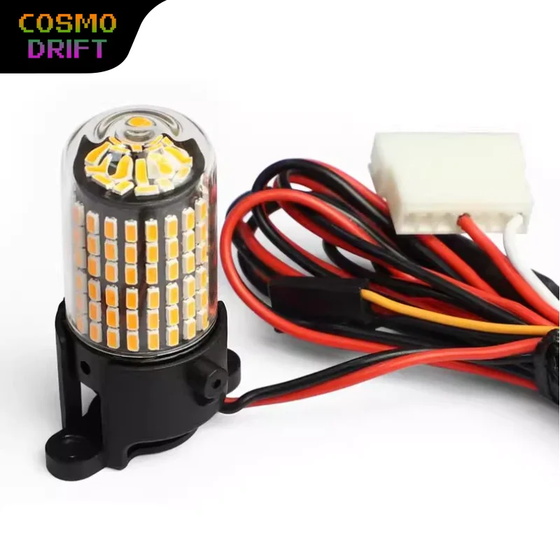 Gesimuleerde Vlam Uitlaat Licht Set voor Flying Wing II (70/80/90 Universeel) Interne Kanaal Licht LED Kit Model Upgrade Onderdelen