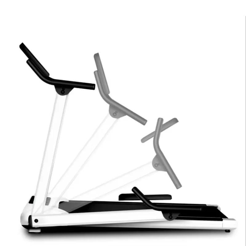 High Quality Home Fitness Exercise Equipments Led Window Running Folding Incline Electric Treadmill Machine
