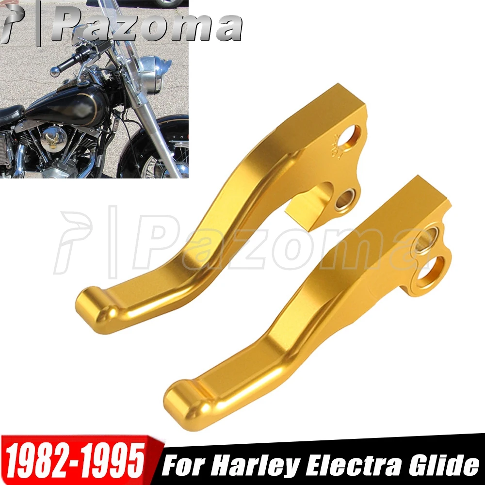 

Pazoma Motorcycle Handle Brake Clutch Levers For Harley Electra Glide FLH FLHTC FLHTCI Sport FLHS FLHTP FLHTPI FLHX FLHT FLHTCU