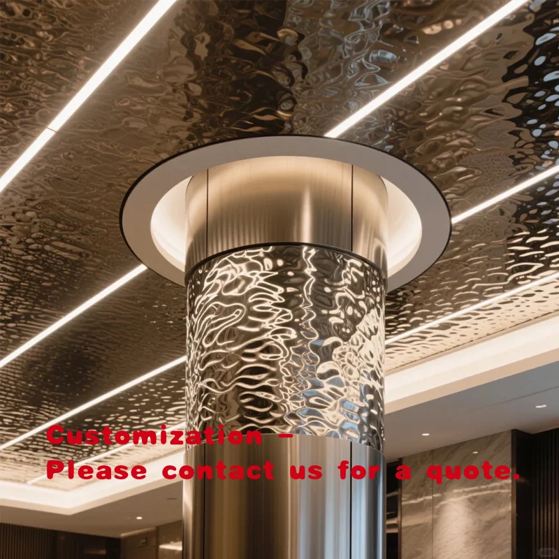 custom.Interior Office Building Metal Honeycomb Ceiling Panel Board Decorative Large Ceiling Hotel