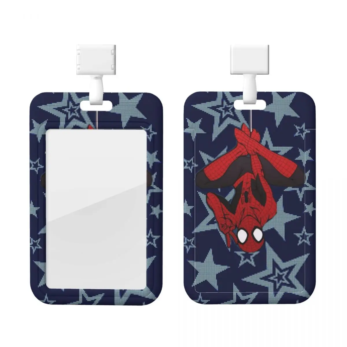 

Custom Spider Man Credit Card Holders Neck Strap Lanyard ID Badge Card Holder Superhero Factories Nurse Card Holder