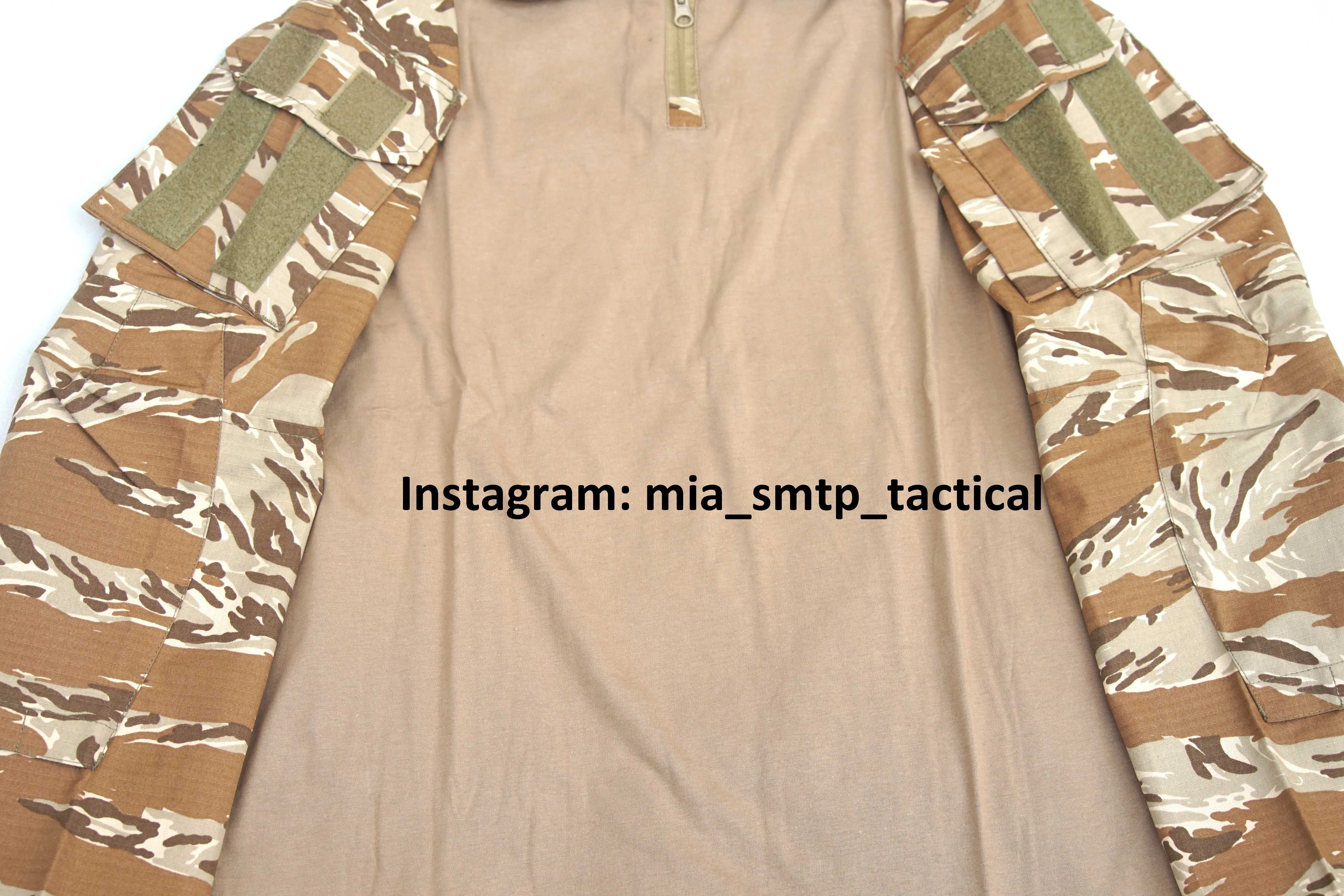 SMTP T323 GEN3 Combat Long Sleeved Shirt G3 Tiger Strips Tactical Top G3 Tiger Strips Combat Shirt