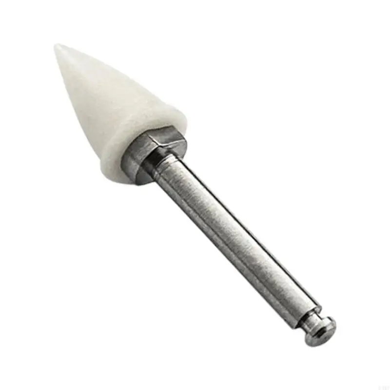 

R3MF 25pcs Rubber Grinding Head Tips Stainless Steel Handle for Electric Toothbrushes