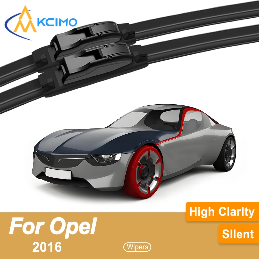 

2-Pack Premium All-Weather Wiper Blades for Opel GT Concept 2016 Quiet Streak-Free Uninterrupted Visibility