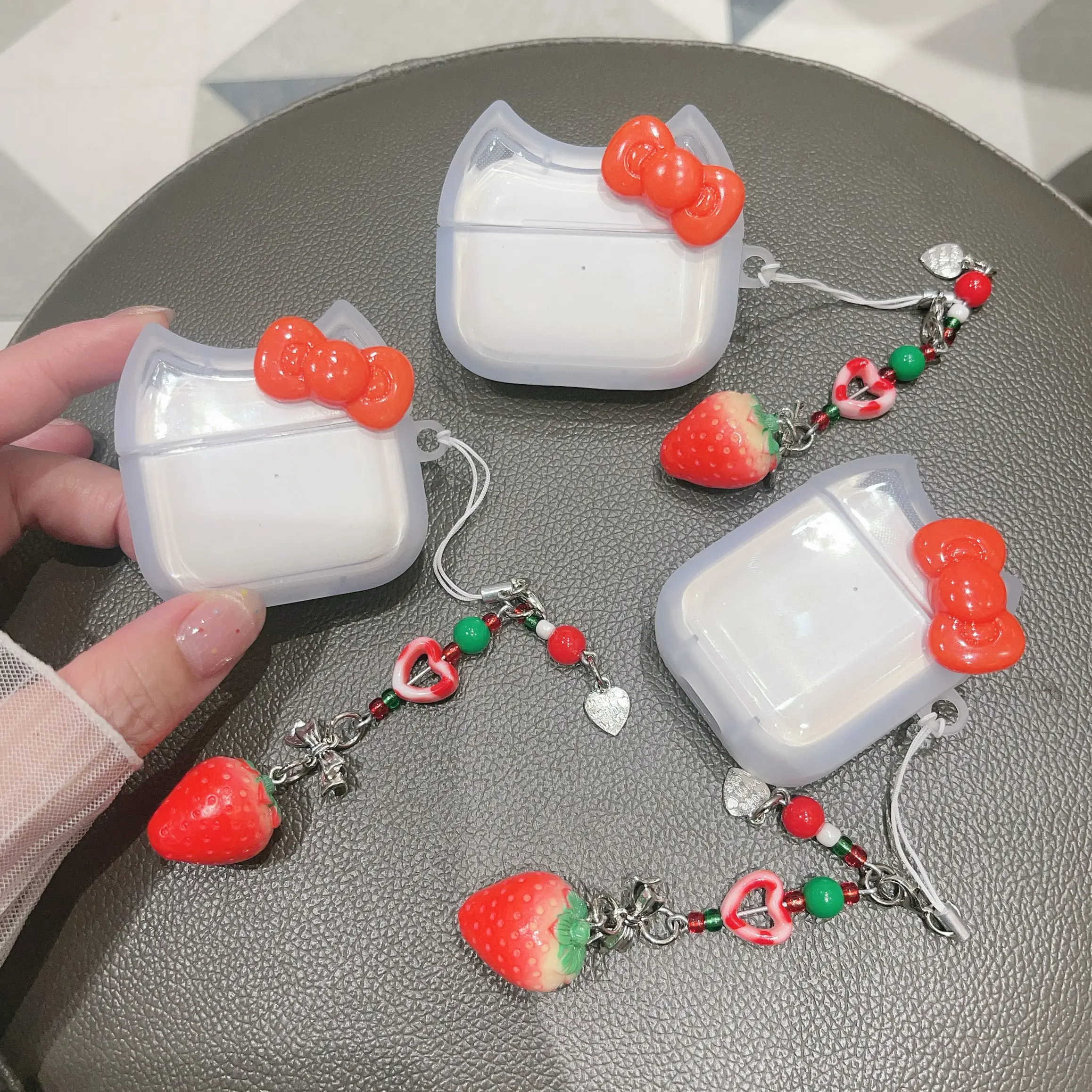 Kawaii Cute Cat Bow…