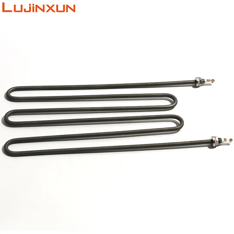 LUJINXUN 220V 2KW/3KW 3U Type Electric Heating Element SUS304 with Green Oil Tubular Air Heater Resistance