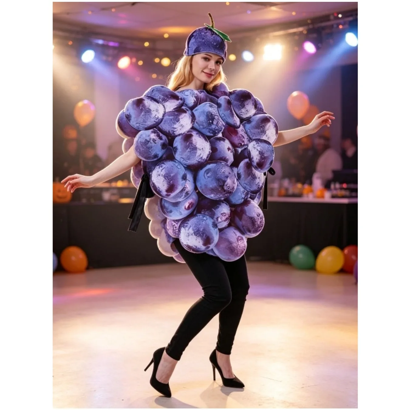 Halloween Stage Costume Grape Costume Stage Theme Party Fun Fruit Cosplay Costume view 5