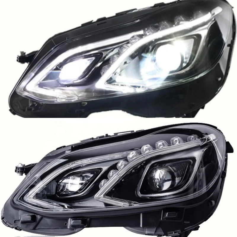 Low raised new headlight for Mercedes-Benz W212 2013-2015 e class 2015-W212 E63 LED headlight w212 headlight