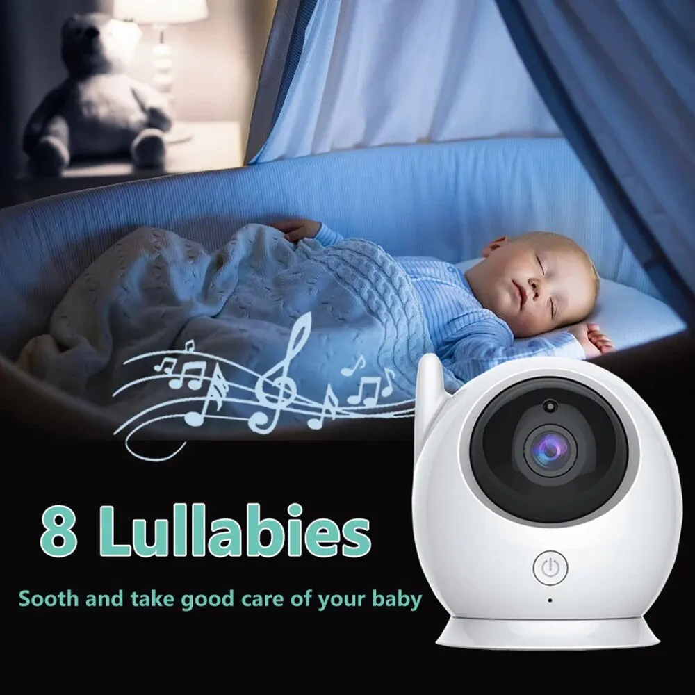 4.3 Inch Draadloze Video Babyfoon Bewaking Audiocamera Auto Nachtzicht Tweeweg Intercom Babysitter Beveiliging Nanny