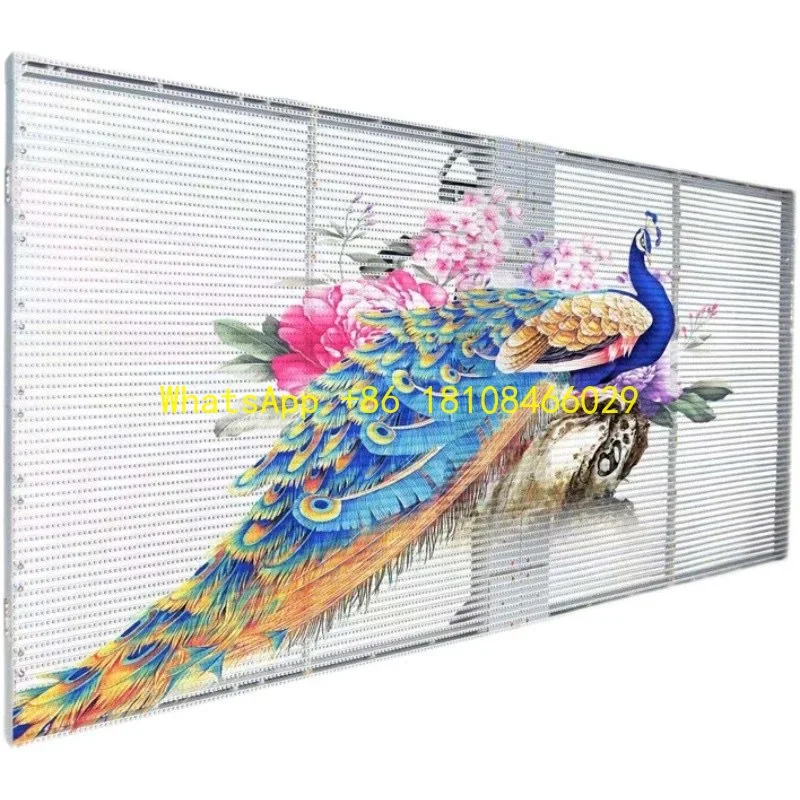 Pantalla LED transparente P3.91