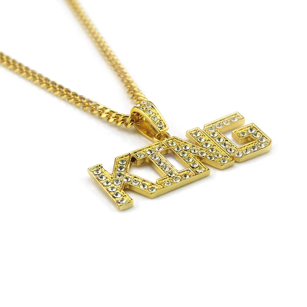 

Letter Men's Necklace Fashion Pendant for Hip Hop Necklaces European and American