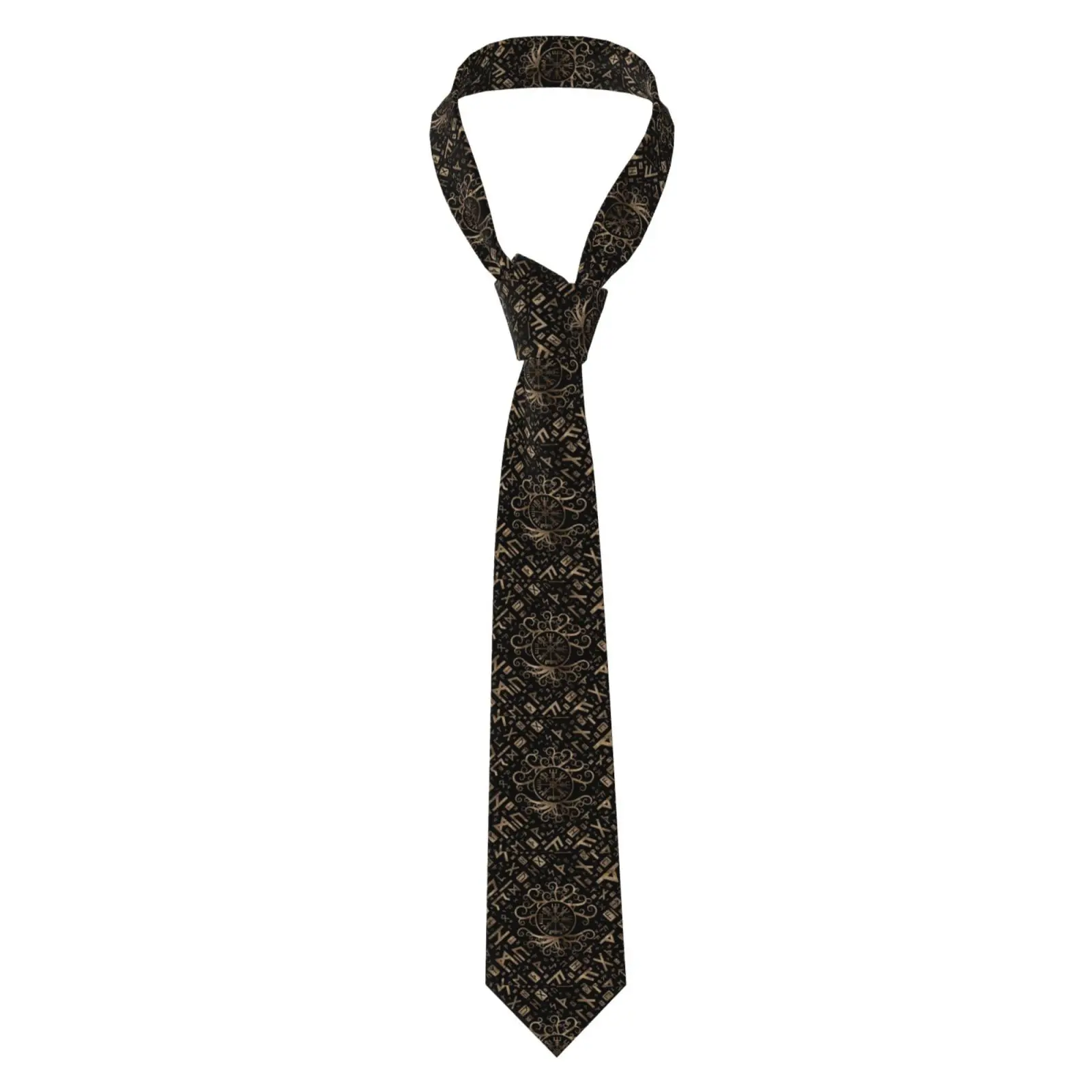 Vintage Tiny Floral Print Necktie Classic Business Formal Neck Tie Retro Small Flower Pattern Men Suit Accessory for Gentleman