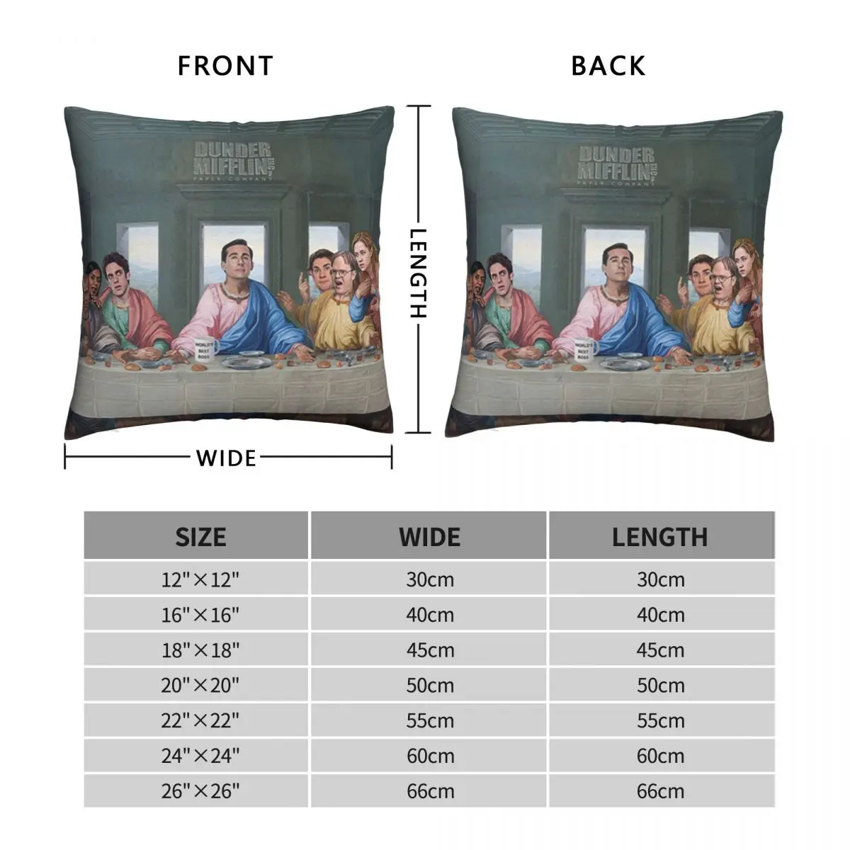 Michael Scott The Office Tv Series Pillowcase Printed Cushion Cover Decorative Dwight Schrute Throw Pillow Case Cover Car