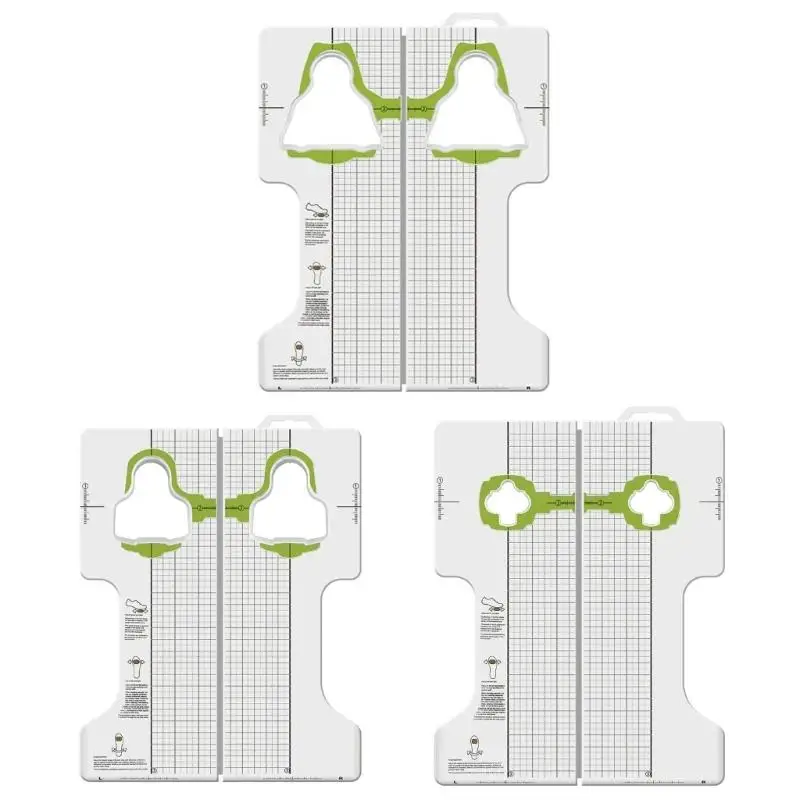 AliExpress NONE Cycling Cleats Shoes Plate Alignment Tool Fast Cleats Install Tool MTB Cleat Adjustment Tool SPD/KEO Pedal Cleat Fitting Tool
