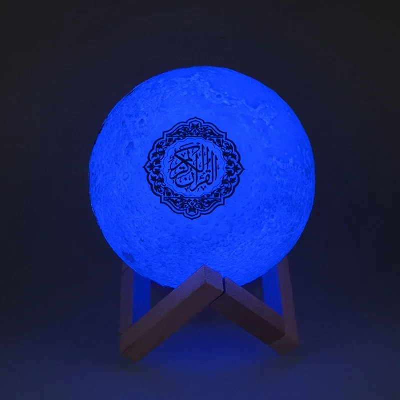 Колонка Moon Lamp Quran SQ168, сенсорная колонка, яркая, с поддержкой MP3, смарт-управление через приложение