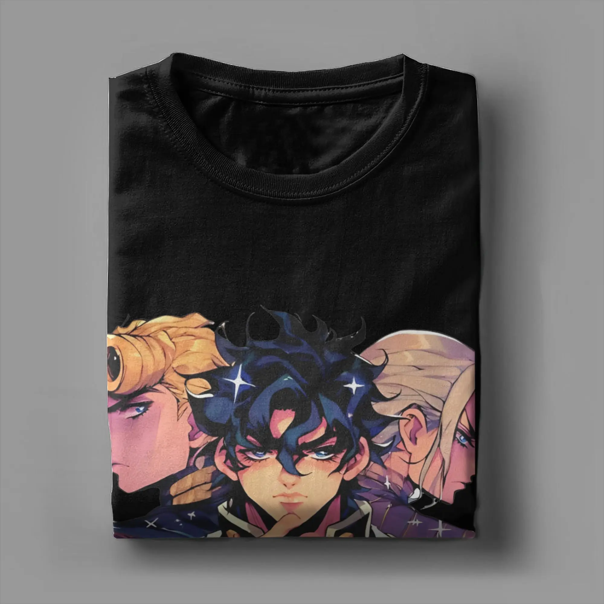 Men Women Print Joseph Joestar T Shirt Tee 100% Cotton Unreal Journey  Anime T-shirts Clothing